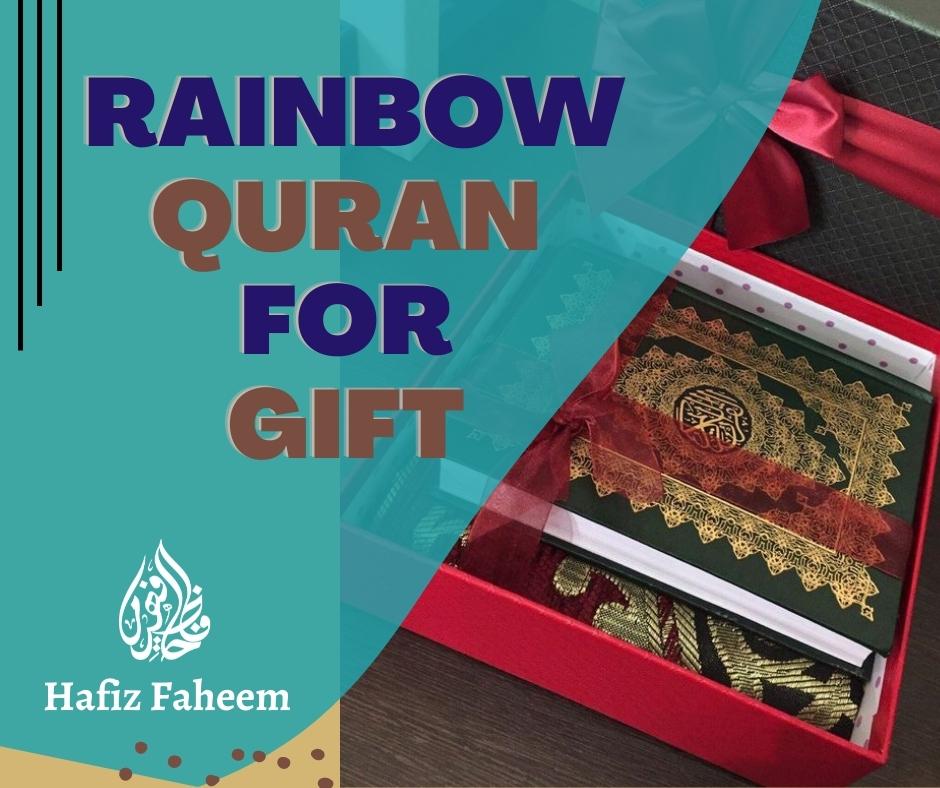 Best Quran for Gift - Rainbow Quran