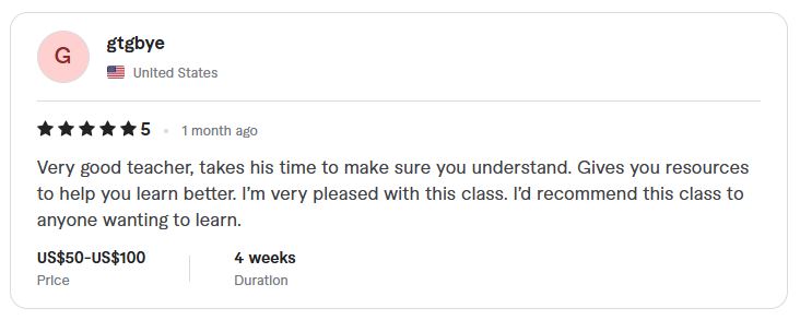 feedback about hafiz faheem's Quran classes